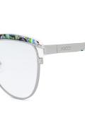 cat eye shaped glasses