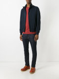 high neck bomber jacket