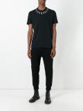 lightning print T-shirt