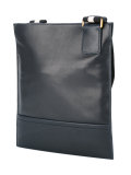 striped strap messenger bag