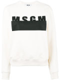 logo print sweatshirt
