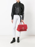 double fastening tote bag