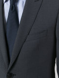 patterned two-piece suit