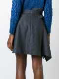 asymmetric high-waisted skirt