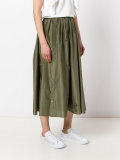 military A-line skirt