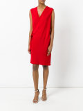 folded trim dress