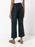 drawstring cropped pants 