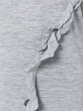 asymmetric twisted T-shirt