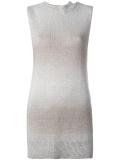 high neck knitted tank