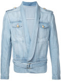 drape front jacket