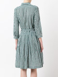 checked shirt dress