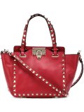 'Rockstud'梯形手提包