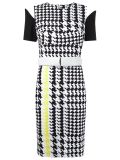 panelled dress