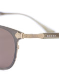round frame titanium sunglasses