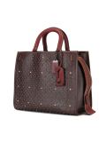 'Rivets Rouge' tote