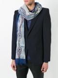 abstract print scarf