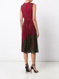 floral pleated dress