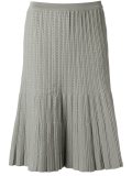 knitted midi skirt