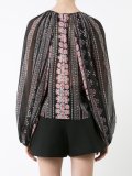 floral print blouse 