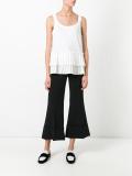 pleated tank top