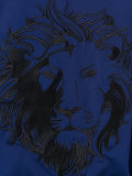 lion embroidered bomber jacket