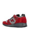 logo panelled sneakers