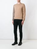 colour block sweater