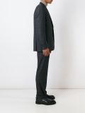 checked pattern two-piece suit