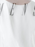 face print sheer T-shirt