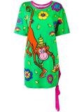 monkey print dress