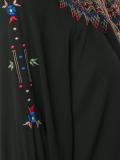 embroidered collar blouse
