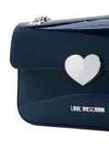 logo heart shoulder bag
