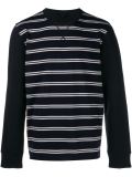 Striped Tech Sweatshirt