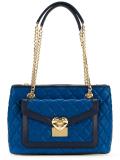 quilted shoulder bag