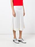 ribbed hem skirt