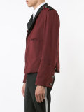 colour block blazer 