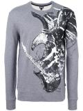 eagle print sweatshirt