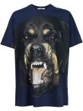 rottweiler print T-shirt