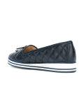 quilted platform ballerina shoes 