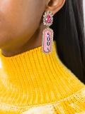 'Moodz Love' clip-on earrings