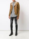 distressed skinny jeans