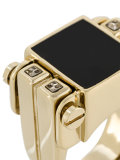 chunky art deco ring