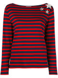 embroidered breton jumper