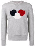 logo plaque sweatshirt