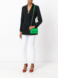 logo pin shoulder bag 