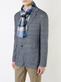 checked scarf