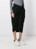 ruched detail wrap skirt