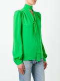 neck tie blouse