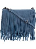 fringed cross body bag