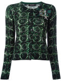 patterned cardigan 